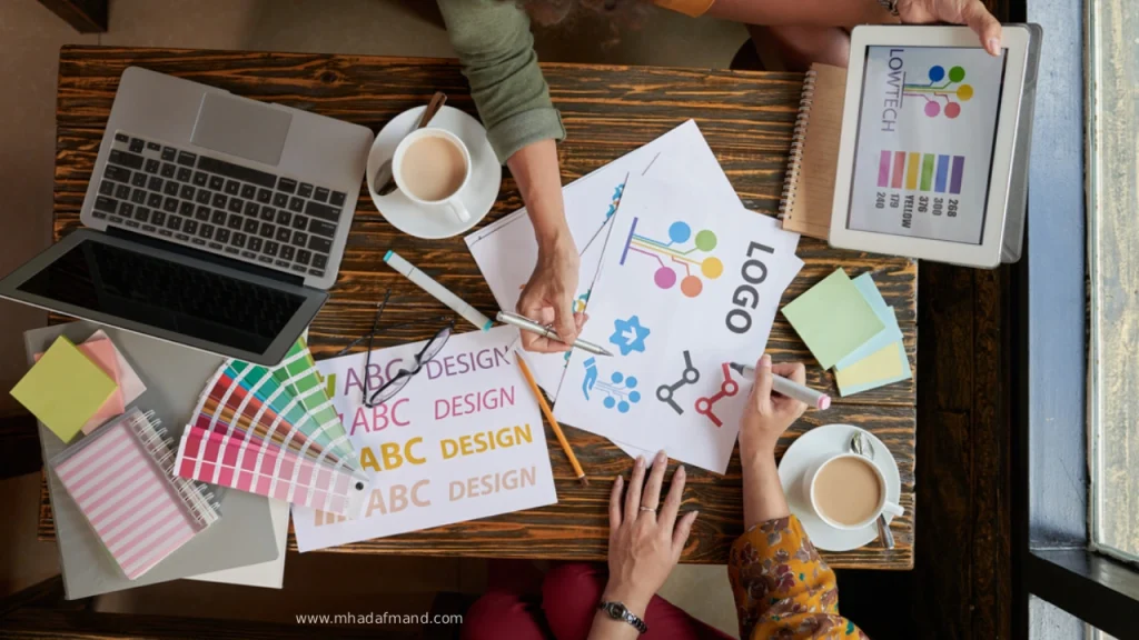 تاثیر رنگها در شناسایی برند