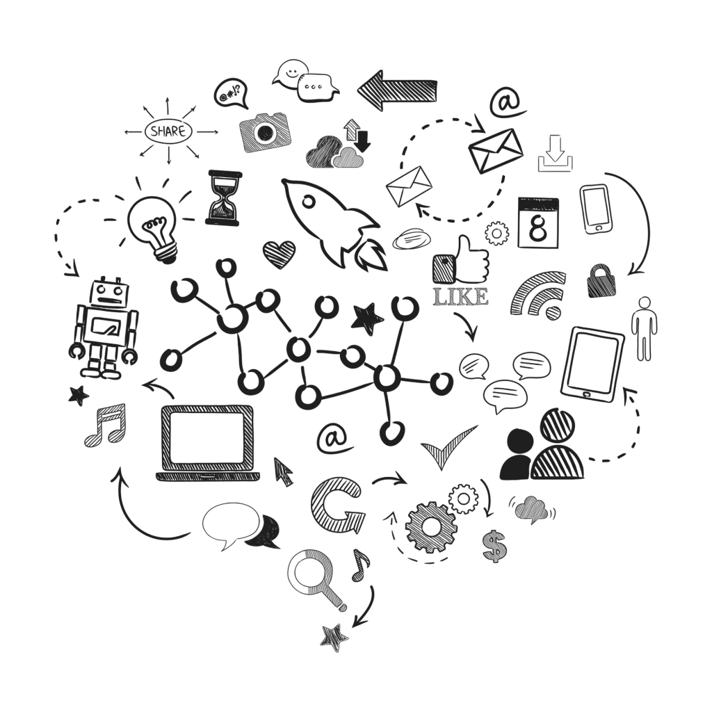 illustration-social-media-concept